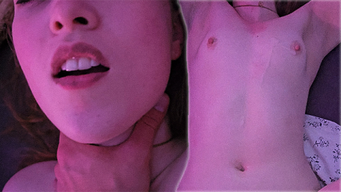 Cum-Covered Amateur Slut Moans Loudly as She’s Fingered and Fucked Deep