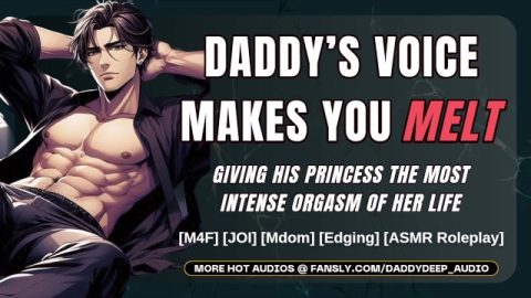 Dom Boyfriend Edges & Teases You to Insane Squirting Orgasm | JOI | Male Moaning Audio | NSFW ASMR