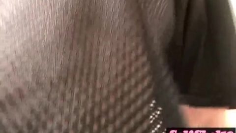 POV cock tease slut girates all over dick